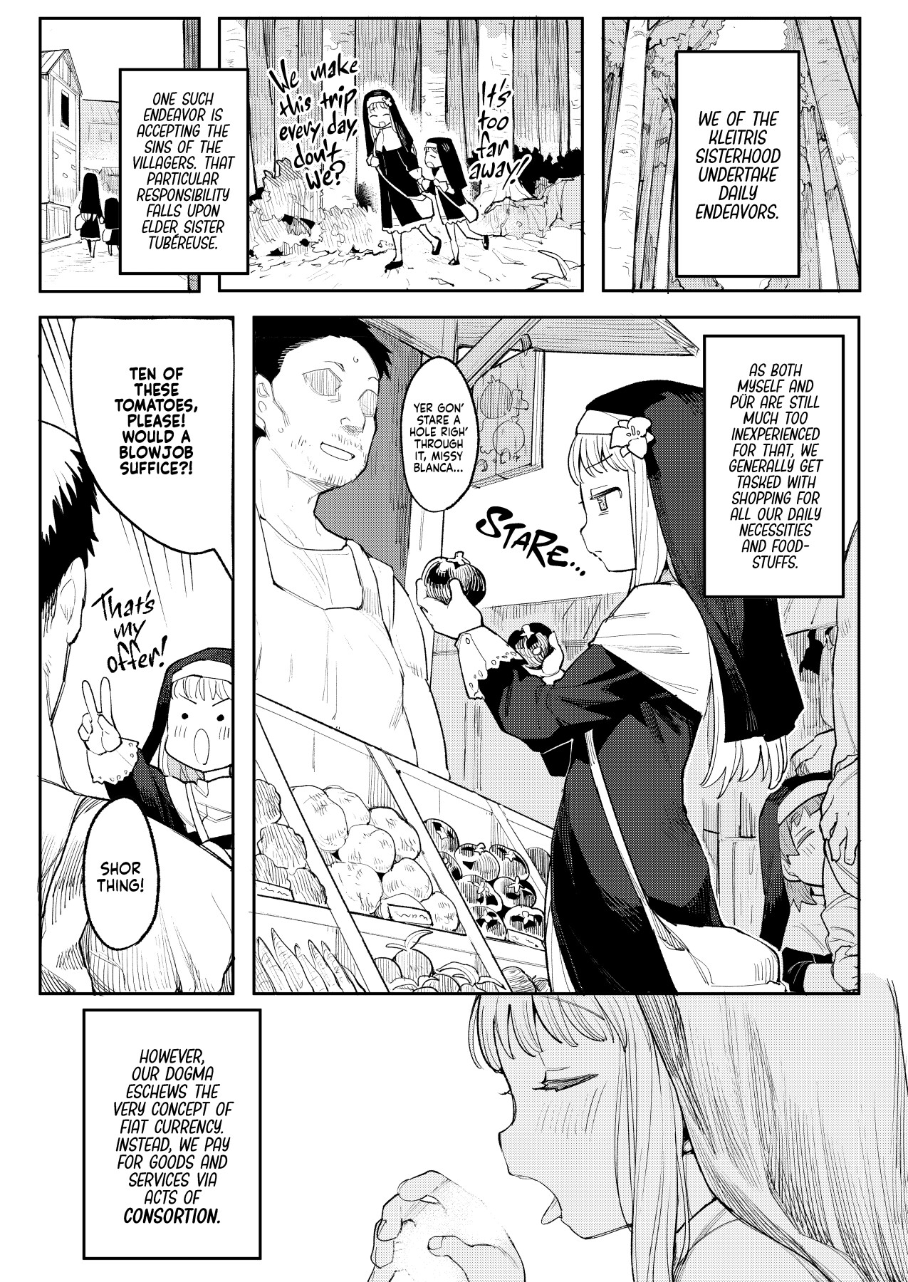 Hentai Manga Comic-Holy Cumdump Blanca-Read-12